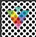Printed Matte Adhesive Vinyl - POLKA DOTS