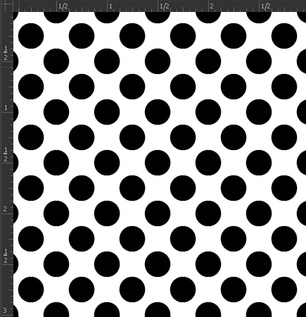 Printed  HTV - POLKA DOTS