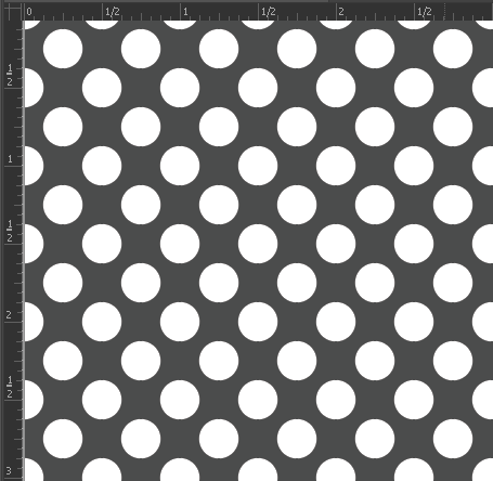 Printed Gloss Adhesive Vinyl - POLKA DOTS