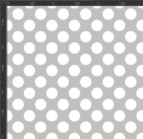 Printed Gloss Adhesive Vinyl - POLKA DOTS
