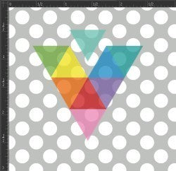 Printed Matte Adhesive Vinyl - POLKA DOTS