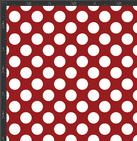 Printed Gloss Adhesive Vinyl - POLKA DOTS