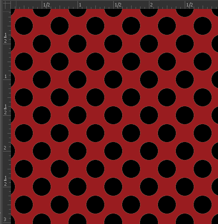 Printed Gloss Adhesive Vinyl - POLKA DOTS