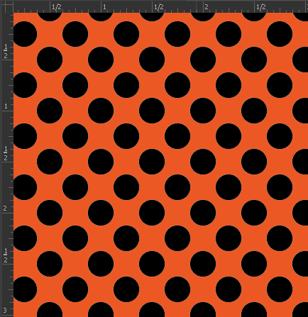 Printed Gloss Adhesive Vinyl - POLKA DOTS