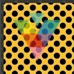 Printed Matte Adhesive Vinyl - POLKA DOTS