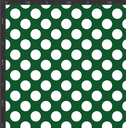 Printed Gloss Adhesive Vinyl - POLKA DOTS