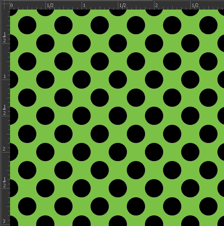 Printed Gloss Adhesive Vinyl - POLKA DOTS