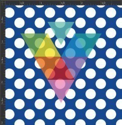 Printed Matte Adhesive Vinyl - POLKA DOTS
