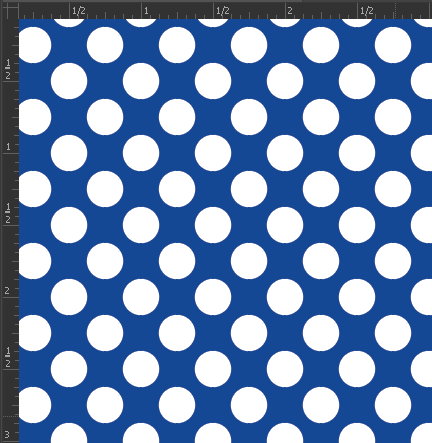 Printed Gloss Adhesive Vinyl - POLKA DOTS