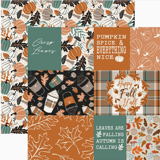 Autumn is Calling Scrapbook Paper