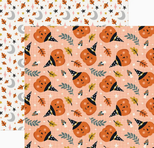 Pumpkins Scrapbook Paper