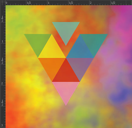 Printed Matte Adhesive Vinyl - ABSTRACT