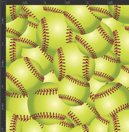 Printed Gloss Adhesive Vinyl - SPORTS