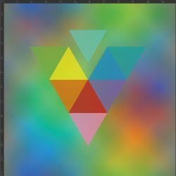 Printed Matte Adhesive Vinyl - ABSTRACT