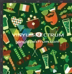 Printed Matte Adhesive Vinyl - HOLIDAY