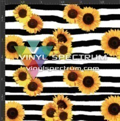 Printed Matte Adhesive Vinyl - STRIPES