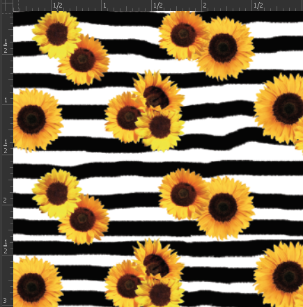Printed Gloss Adhesive Vinyl - STRIPES