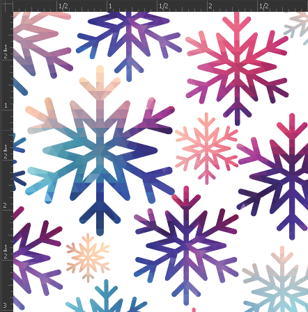 Printed Gloss Adhesive Vinyl - HOLIDAY