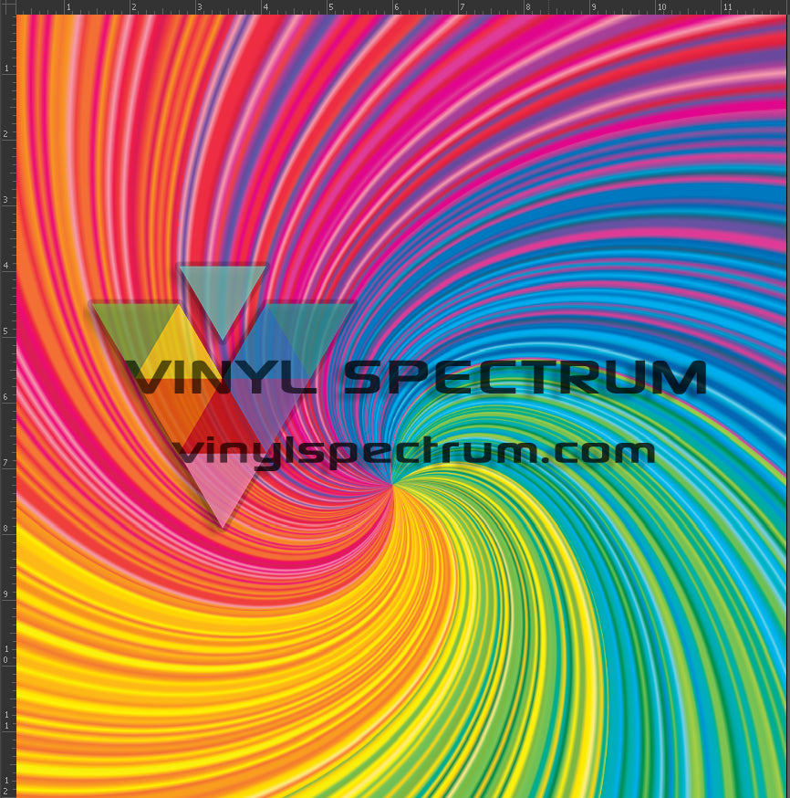 Printed Matte Adhesive Vinyl - ABSTRACT