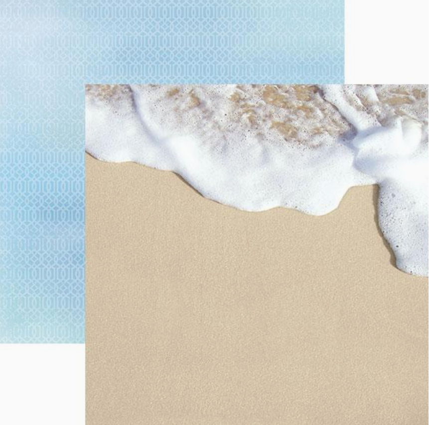 Seashore Scrapbook Paper