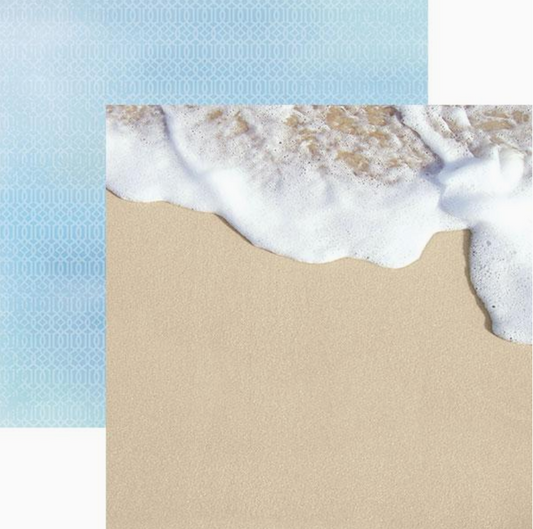 Seashore Scrapbook Paper