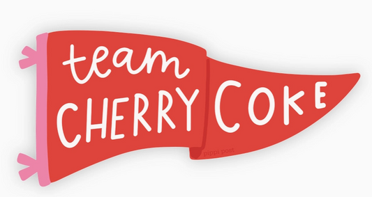 Team Cherry Coke Decal