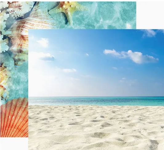 Tropical Sands Scrapbook Paper