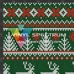 Printed Matte Adhesive Vinyl - HOLIDAY