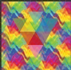Printed Matte Adhesive Vinyl - ABSTRACT