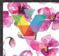 Printed Matte Adhesive Vinyl  - WATERCOLOR