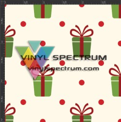 Printed Matte Adhesive Vinyl - HOLIDAY
