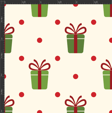 Printed Gloss Adhesive Vinyl - HOLIDAY