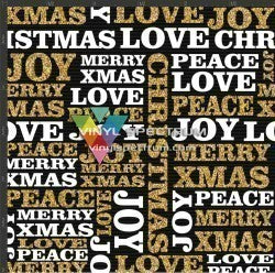 Printed Matte Adhesive Vinyl - HOLIDAY