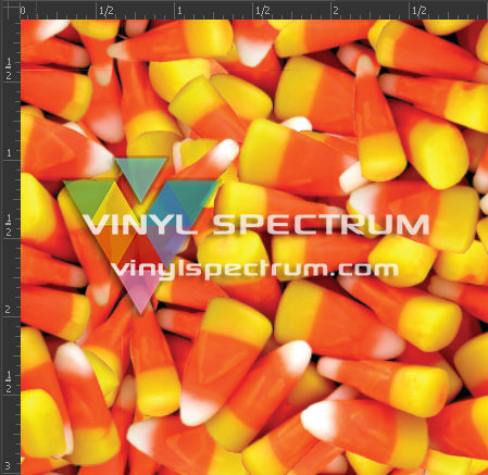 Siser HTV Printed Sheet - Candy Corn
