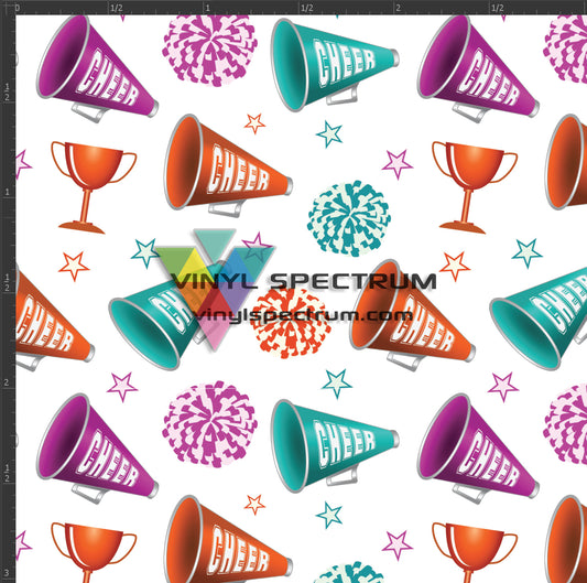 Oracal Adhesive Printed Gloss Sheet - Cheerleading
