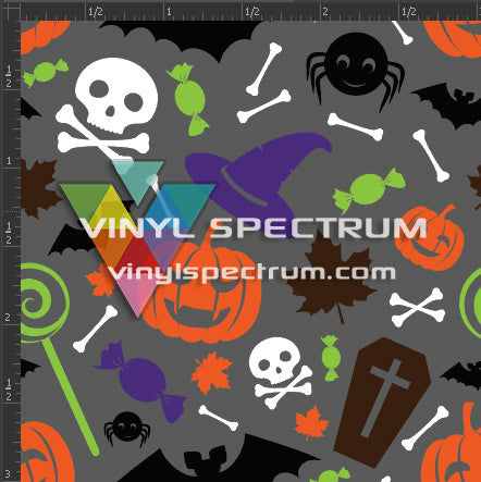 Siser HTV Printed Sheet - Halloween Mix