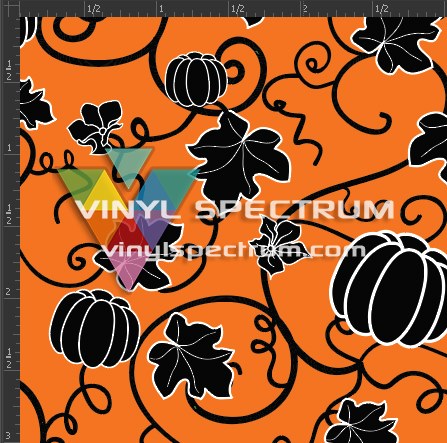 Siser HTV Printed Sheet - Pumpkin Patch