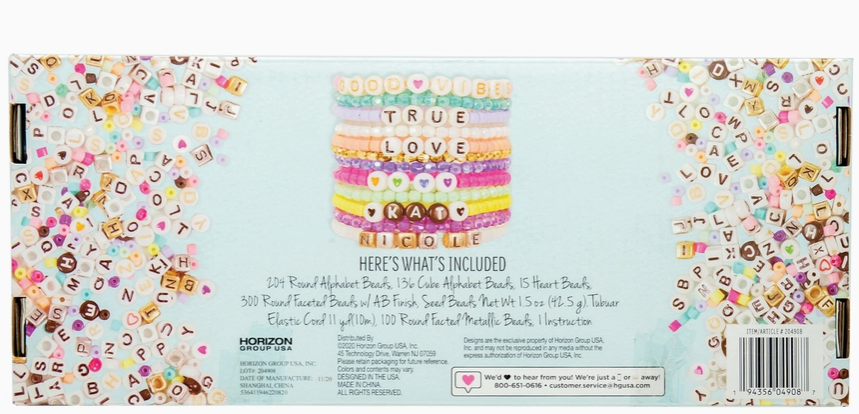 D.I.Y. Alphabet Jewelry Playset
