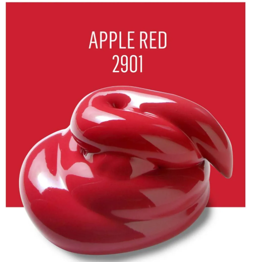 Acrylic Multi-Surface Satin Paint - 2901 Apple Red