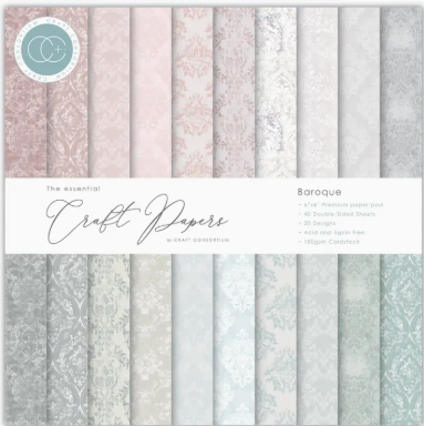 6x6 Baroque Paper Pad