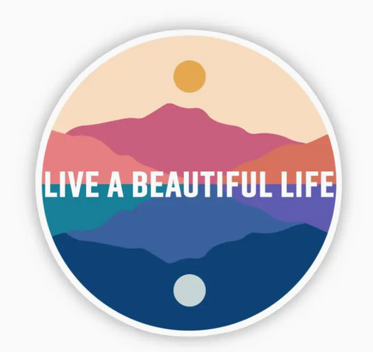 Live a Beautiful Life Decal