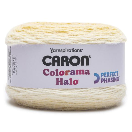 Caron Colorama Halo Yarn - Beeswax Frost