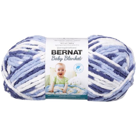 Bernat Baby Blanket Big Ball Yarn - Blue Dream
