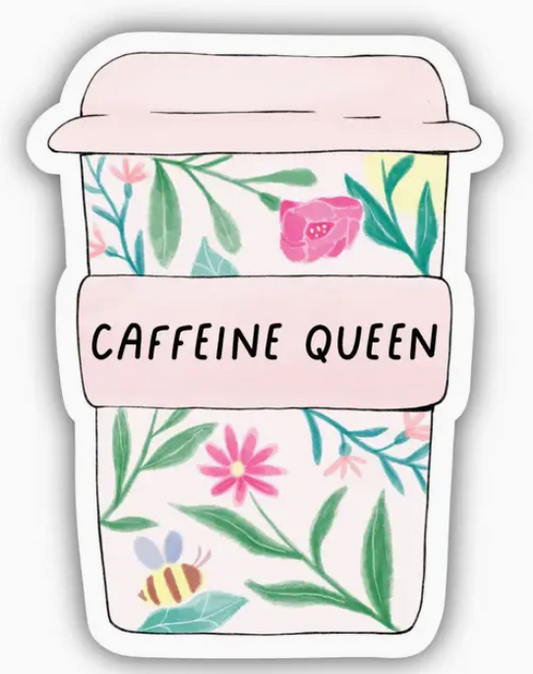 Caffiene Queen Decal