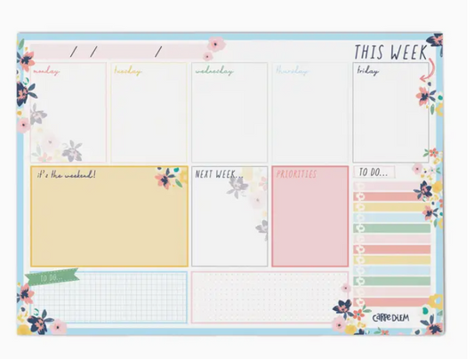 Weekly Planner Pad