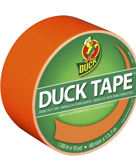 Neon Orange Duct Tape