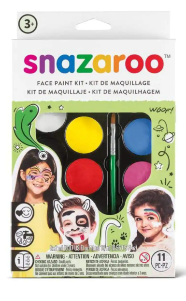 Snazaroo Rainbow Face Paint Kit