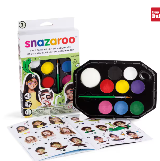 Snazaroo Rainbow Face Paint Kit