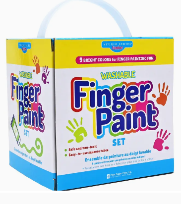 Washable Finger Paint Set