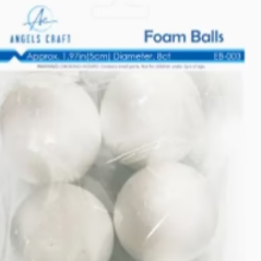 2" Foam Half Balls